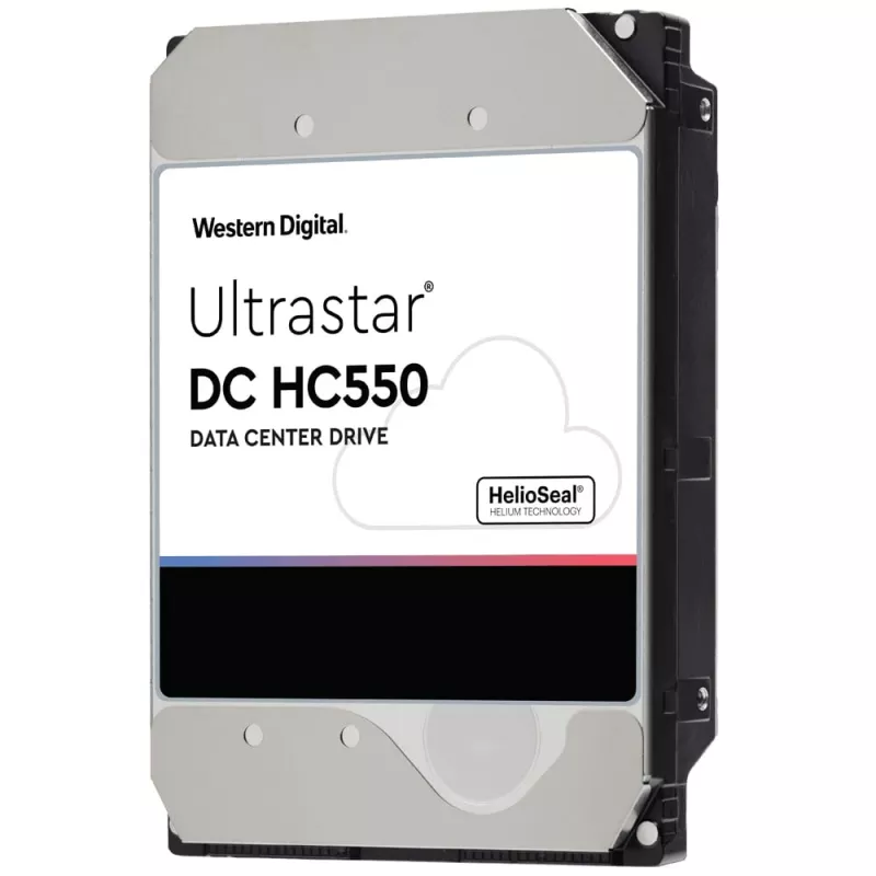 Disco rígido Western Digital 18 TB 3,5 polegadas Serial ATA III Ultrastar DC HC550