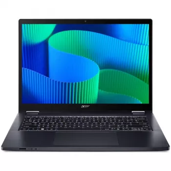 Portátil híbrido (2-em-1) Acer TravelMate TMP414RN-54-TCO-5496 — Intel Core Ultra 5 125U, 14 polegadas WUXGA Touch, 16 GB DDR5, 512 GB SSD, Windows 11 Pro, azul