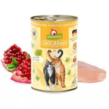 GRANATAPET DeliCATessen Frango - Comida húmida para gatos - 400g