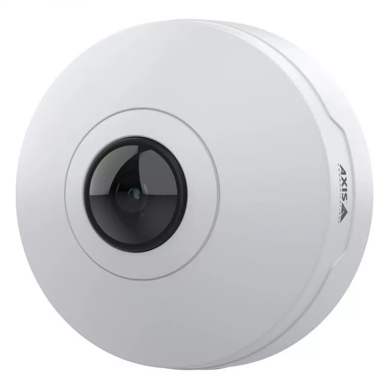 Axis M4327-P 02636-001 câmara IP panorâmica minidomo para interior, 6 MP, olho de peixe 180/360°, teto/parede, branca