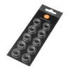 O-Ring EK Water Blocks alumínio prateado 10 unid.