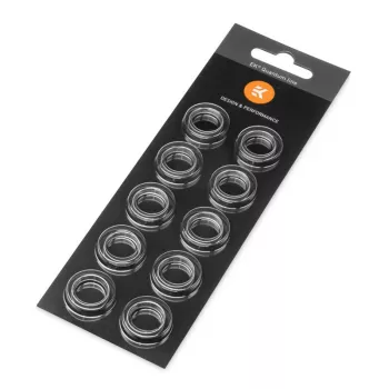 O-Ring EK Water Blocks alumínio prateado 10 unid.