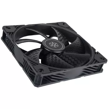Ventoinha de refrigeração SILVERSTONE SST-SF140B 140 mm preta ventoinha axial para caixa de PC