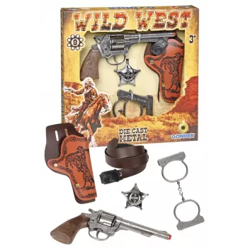 Conjunto cowboy de brinquedo Gonher modelo 239850 – acessório de fantasia para crianças
