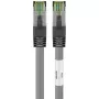 Cabo de rede Goobay CAT 8.1, S/FTP (PiMF), cinzento, 3 m - LSZH sem halogéneos, cobre AWG 24 (55138)