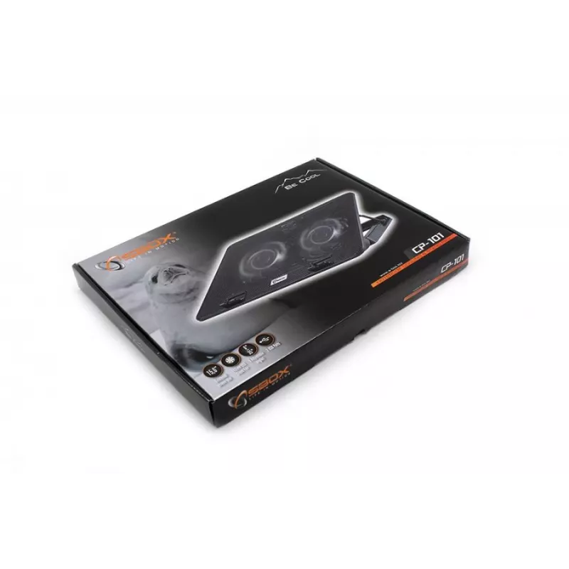 Base de arrefecimento Sbox CP-101 para portáteis de 15,6 polegadas