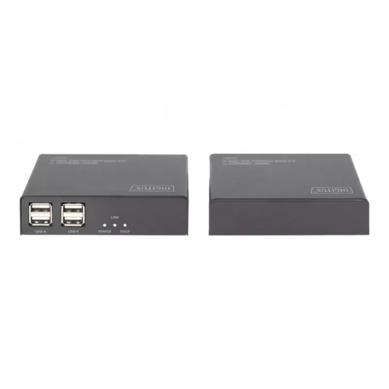 Digitus 4K HDMI HDBaseT™ 2.0 Conjunto extensor KVM, 100 m