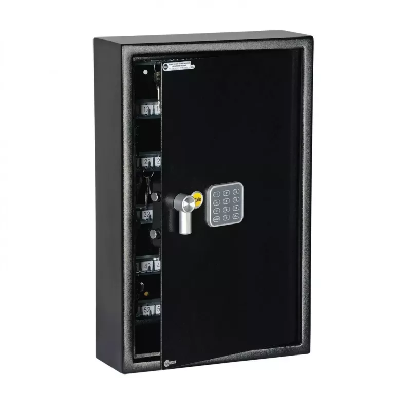 Cofre de parede Yale YKB/550/DB1 fechadura eletrónica preto 350x130x550mm