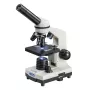 Microscópio ótico composto Deltaoptical DO-3210 – monocular, 3 objetivas acromáticas, iluminação LED, 40–400×, cabeça rotativa inclinada a 45°