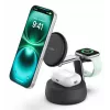 Carregador de interior Belkin UltraCharge Pro 25W Qi2 3em1 carregador magnético carvão