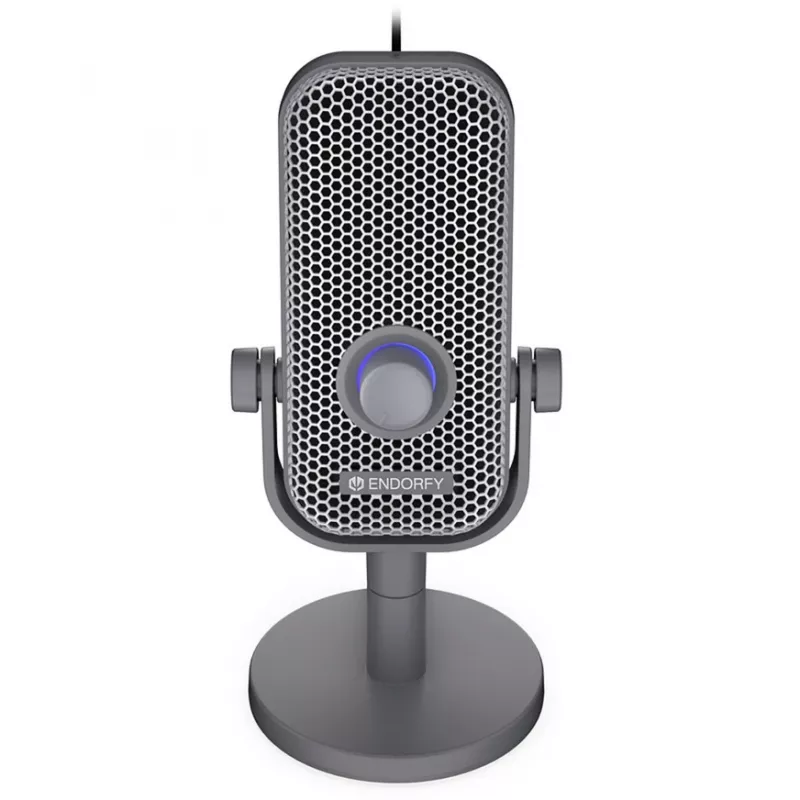 Microfone ENDORFY Solum Voice S Alt Gray EY1B024 com ligação USB