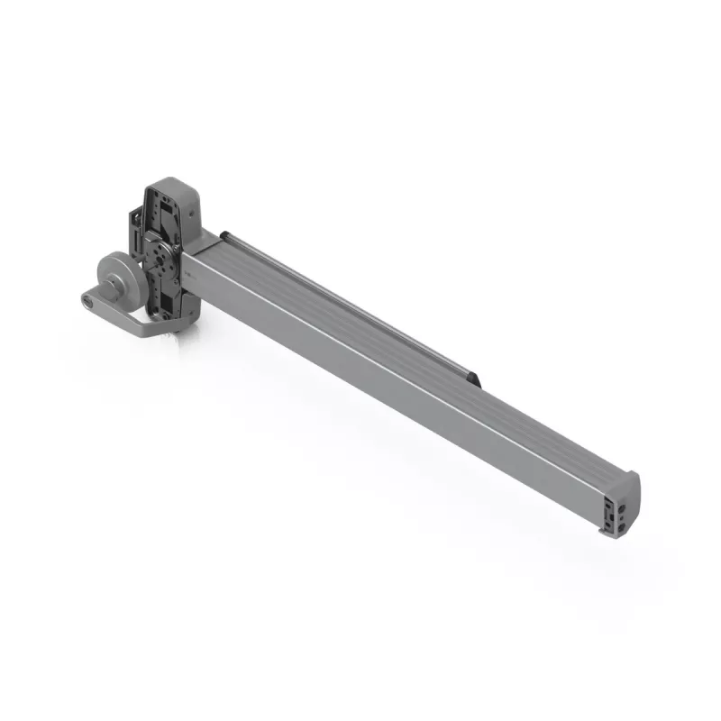 Ubiquiti UACC-PanicBar UniFi Access barra antipânico para porta, de trinco único, relé de 30 V DC / 1 A, alumínio / aço inoxidável, 838 x 294 x 94 mm