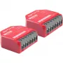 Shelly · Flush-Mount·1PM Gen4 pack de 2 · relé · máx 16A · 1 canal · função de medição · (Shelly_1PM_Gen4_2er)