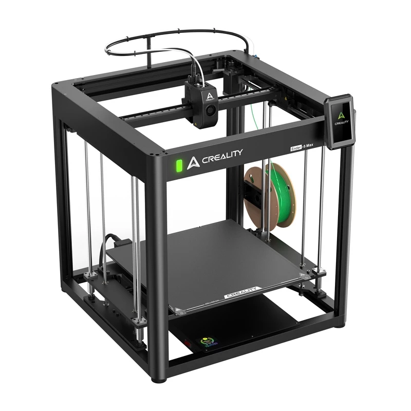 Creality Ender-5 Max impressora 3D CoreXY, até 700 mm/s, nivelamento automático de 36 pontos, Wi-Fi, preta