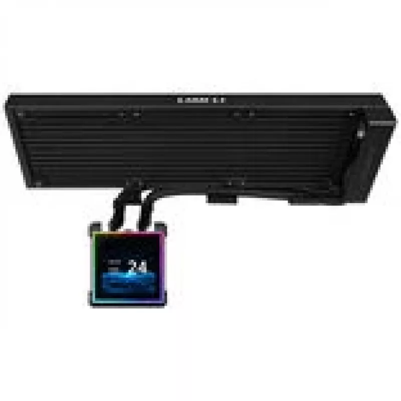 Refrigeração líquida AiO Lian Li HydroShift II LCD-S 360mm — ecrã LCD RGB, sem ventoinhas