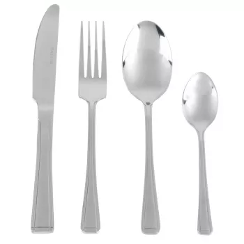 Conjunto de talheres Salter BW031402EU7 – 24 peças, aço inoxidável, apto para máquina de lavar louça
