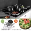 Conjunto de panelas Russell Hobbs BW06572EU72 — 5 peças em aço inoxidável