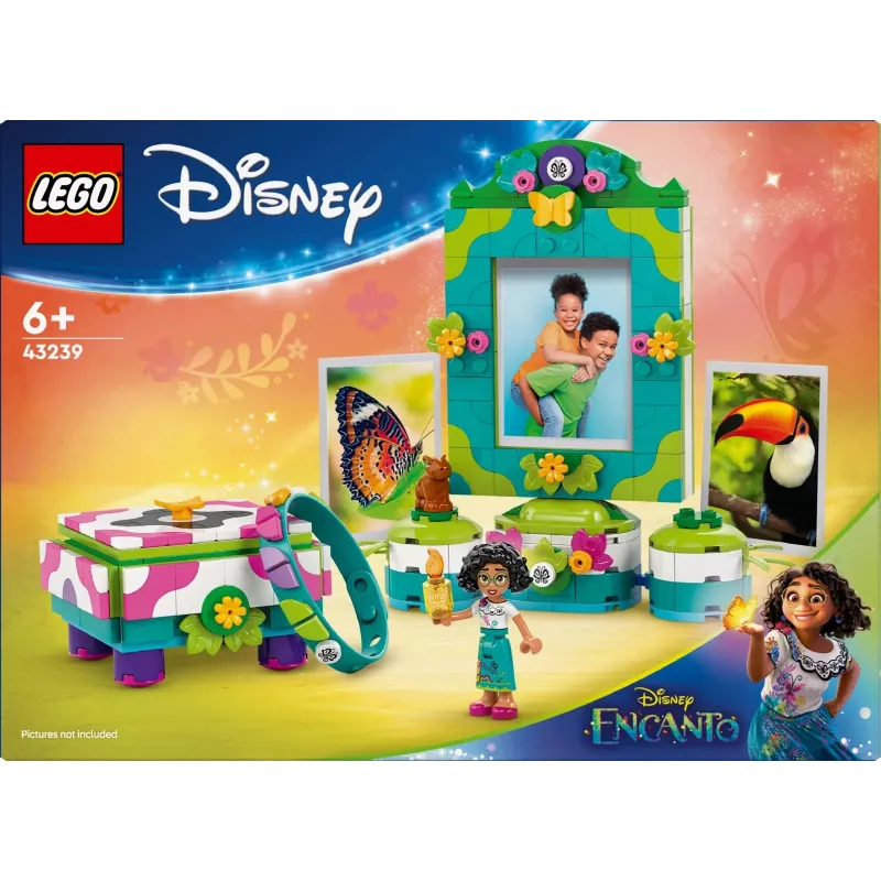 Molduras e caixa de joias LEGO Disney Classic Mirabel 43239