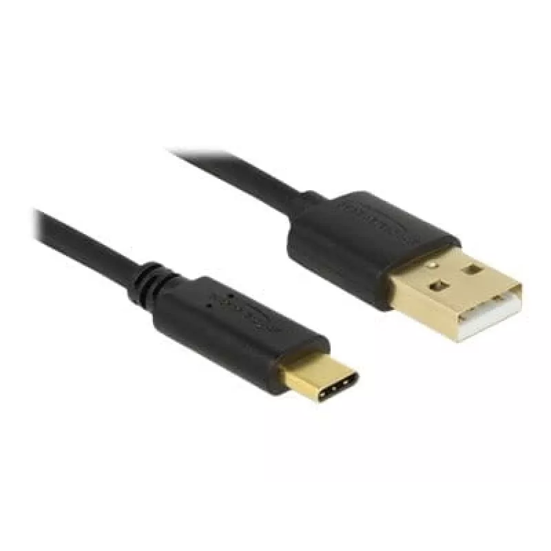 Cabo USB DeLOCK 83669 USB 2.0 4 m USB A USB C preto