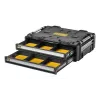Caixa de ferramentas DeWalt DWST08520-1 metal-plástico, preto e amarelo