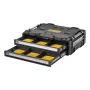 Caixa de ferramentas DeWalt DWST08520-1 metal-plástico, preto e amarelo