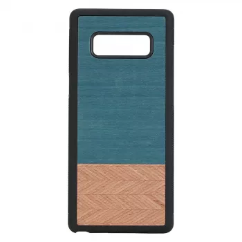 Capa para smartphone man and wood para Galaxy Note 8 – Denim preto
