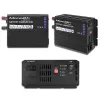 Carregador QOLTEC Monolith 20 A 12 V para baterias LiFePO4, AGM, GEL, SLA