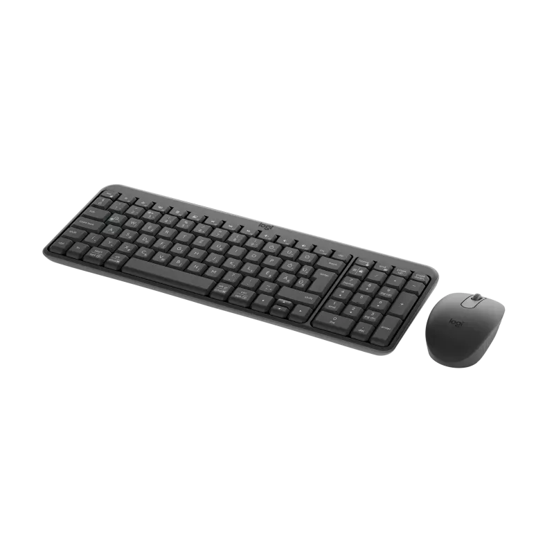 Conjunto de teclado e rato sem fios Logitech MK250 Compact