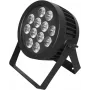 Projetor PAR LED EUROLITE 12x8W QCL Spot — LEDs RGBW 12×8W, projetor PAR de palco compacto