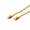 Cabo de rede Digitus CAT 6 S/FTP 10m amarelo