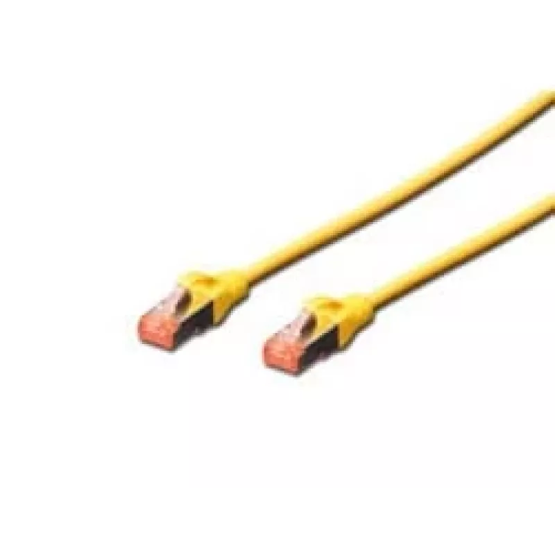 Cabo de rede Digitus CAT 6 S/FTP 10m amarelo