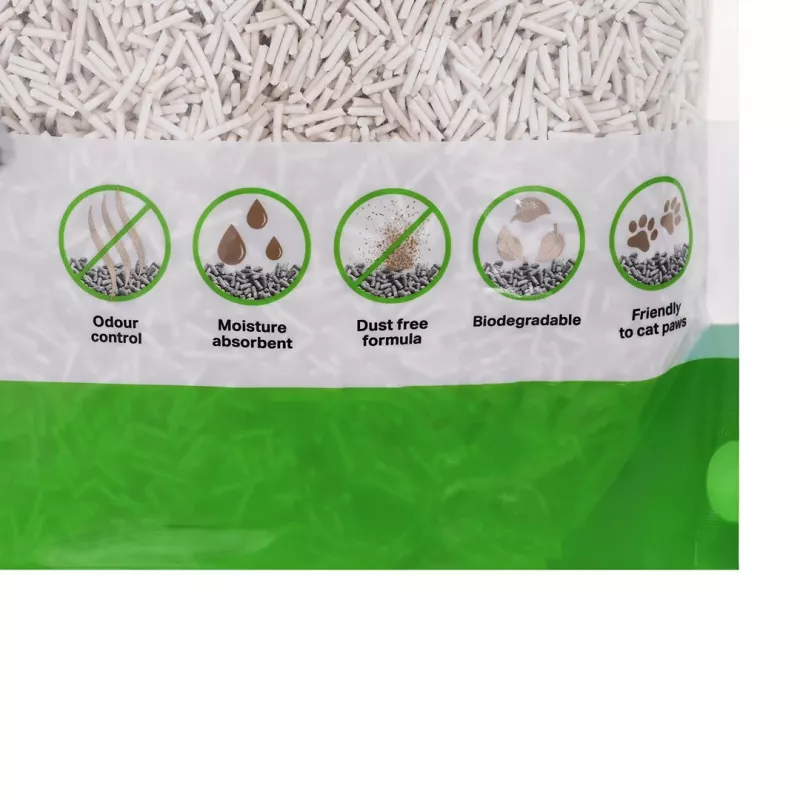 DIAMENTIQ Tofu Neutral Ultra aglomerante - areia vegetal - 2,5 kg