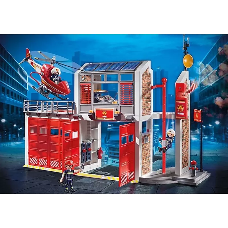 Conjunto de figuras Grande Quartel de Bombeiros 9462