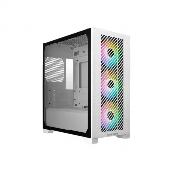 Caixa de PC Cooler Master Elite 301 branca Mini Tower
