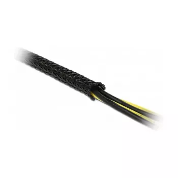 Bainha de cabo entrançada DeLOCK 18902 10 m x 12 mm preta
