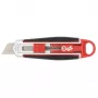 X-ato WEDO 78 830 com lâmina retrátil, punho ergonómico, 1 unid., preto/vermelho/prateado