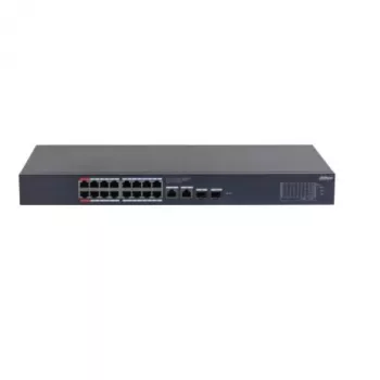 Dahua Technology CS4220-16GT-240 Switch gerido L2 Gigabit Ethernet (10/100/1000) Power over Ethernet (PoE) preto