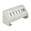 Patch panel DeLOCK 86218 cinzento 65mm x 49mm x 130mm