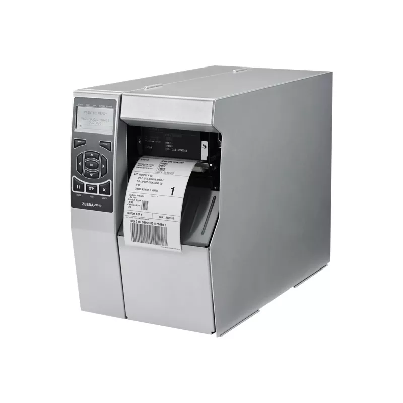 Impressora de etiquetas Zebra ZT510 transferência térmica 203x203 DPI 104 mm de largura 305 mm/s Ethernet Bluetooth LCD cinzento