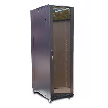 Armário autónomo Extralink 42U 800X800 ARMÁRIO RACK AUTÓNOMO PRETO capacidade 1400 kg