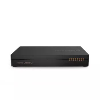 Fibaro Home Center 3 com fios e sem fios preto