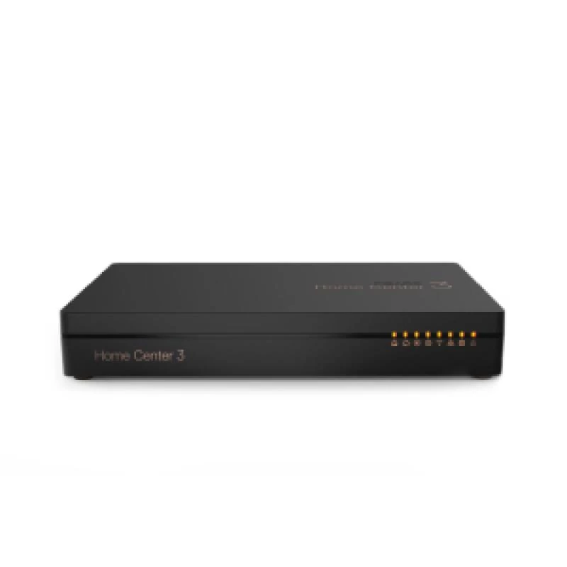 Fibaro Home Center 3 com fios e sem fios preto