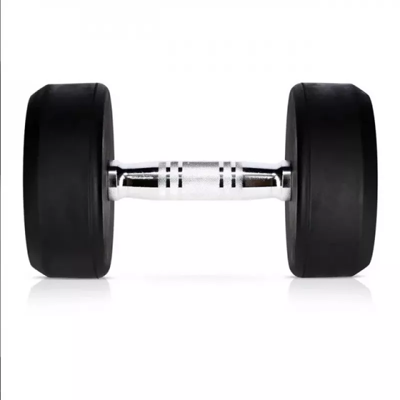 Haltere curto revestido a borracha 16 kg HMS HG PRO 16
