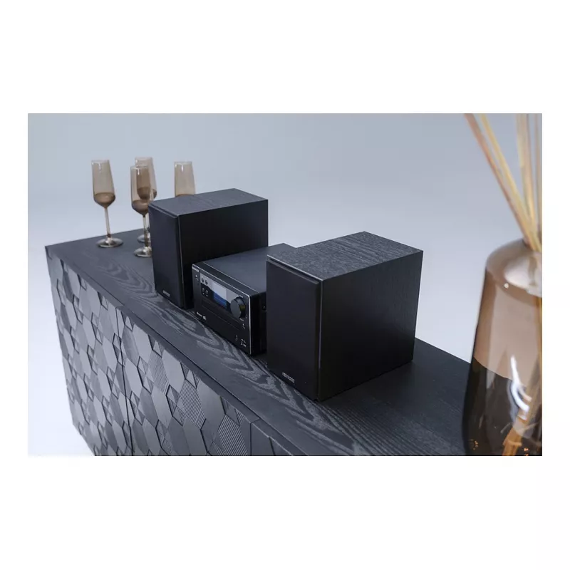 Micro-sistema de áudio doméstico Kenwood M-725DAB-B 25 W preto (M725DABB)