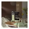 Máquina de café de filtro MOCCAMASTER KBG Select — depósito de água de 1,25 l, capacidade para 10 chávenas, aço inoxidável, verde pastel
