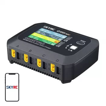 Carregador inteligente multifuncional AC/DC SkyRC Q100neo