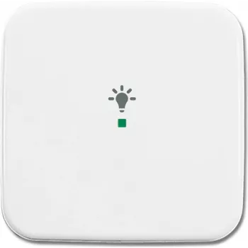 Busch-Jaeger 6220-0-0080 tampa para suporte e caixa de sensor branco (2CKA006220A0080)