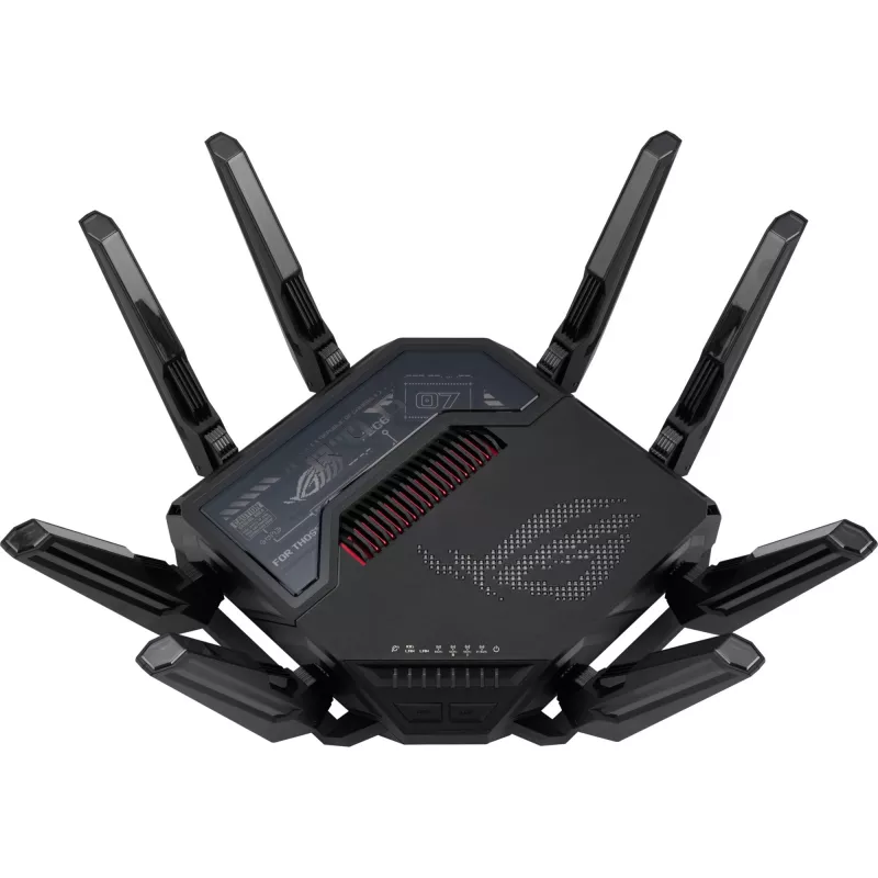 Router Wireless ASUS ROG Rapture GT-BE98 10 Gigabit Ethernet Quad-Band (2,4 GHz / 5 GHz-1 / 5 GHz-2 / 6 GHz) Preto