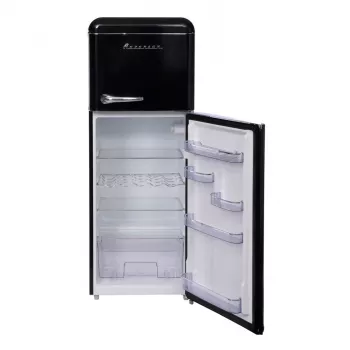 Combinado de frigorífico e congelador retro Ravanson LKK-210RB