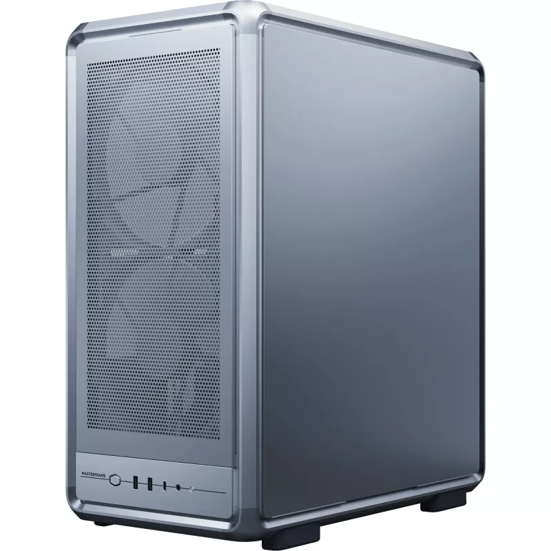Cooler Master MasterFrame 500 Mesh ARGB caixa de PC Midi Tower, prateada, vidro temperado